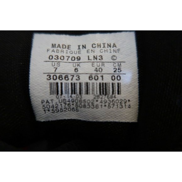 Nike Zoom Flight 2k3 Sz 7 Black Red Kobe Vintage Vtg INCREDIBLE condition | Rare - Picture 11 of 12